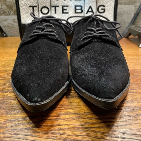 Marc Fischer black suede pointed shoes - Picture 4 of 6